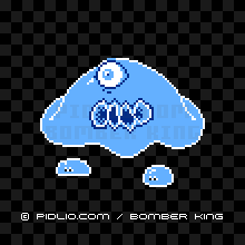 合体アメーバの画像:敵キャラクター図鑑 - ボンバーキング攻略 ─ pidlio.com