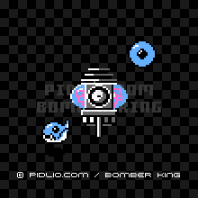 アクアブレインの画像:敵キャラクター図鑑 - ボンバーキング攻略 ─ pidlio.com