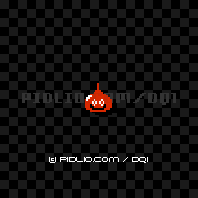 スライムベスの画像:FC版ドラクエ1の敵・モンスター図鑑 / ドラクエ1攻略