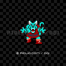 リカントの画像:FC版ドラクエ1の敵・モンスター図鑑 / ドラクエ1攻略