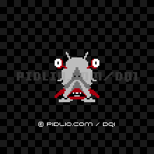 ドロルメイジの画像:FC版ドラクエ1の敵・モンスター図鑑 / ドラクエ1攻略