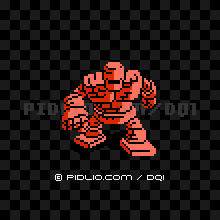 ゴーレムの画像:FC版ドラクエ1の敵・モンスター図鑑 / ドラクエ1攻略