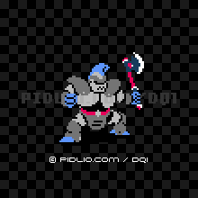 あくまのきしの画像:FC版ドラクエ1の敵・モンスター図鑑 / ドラクエ1攻略