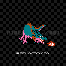 キースドラゴンの画像:FC版ドラクエ1の敵・モンスター図鑑 / ドラクエ1攻略