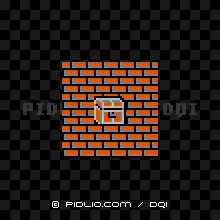 宝箱：FC版ドラクエ1の地形 ／ ドラクエ1攻略