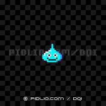 スライムの画像:GB版ドラクエ1の敵・モンスター図鑑 / ドラクエ1攻略