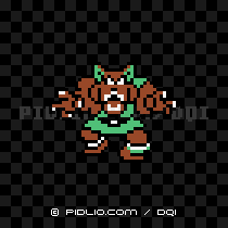 リカントマムルの画像:GB版ドラクエ1の敵・モンスター図鑑 / ドラクエ1攻略