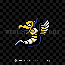 キメラの画像:GB版ドラクエ1の敵・モンスター図鑑 / ドラクエ1攻略