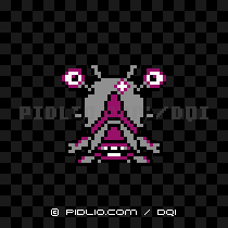 ドロルメイジの画像:GB版ドラクエ1の敵・モンスター図鑑 / ドラクエ1攻略