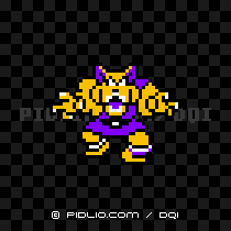 キラーリカントの画像:GB版ドラクエ1の敵・モンスター図鑑 / ドラクエ1攻略