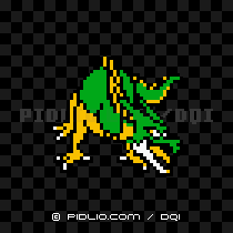 ドラゴンの画像:GB版ドラクエ1の敵・モンスター図鑑 / ドラクエ1攻略