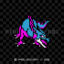 キースドラゴンの画像:GB版ドラクエ1の敵・モンスター図鑑 / ドラクエ1攻略