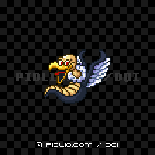 キメラの画像：SFC版ドラクエ1の敵・モンスター図鑑 ／ ドラクエ1攻略