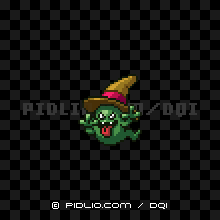 ヘルゴーストの画像：SFC版ドラクエ1の敵・モンスター図鑑 ／ ドラクエ1攻略