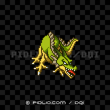 ドラゴンの画像：SFC版ドラクエ1の敵・モンスター図鑑 ／ ドラクエ1攻略