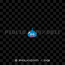 スライムの画像:FC版ドラクエ2の敵・モンスター図鑑 / ドラクエ2攻略