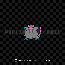 やまねずみの画像:FC版ドラクエ2の敵・モンスター図鑑 / ドラクエ2攻略