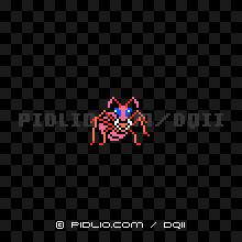 ラリホーアントの画像:FC版ドラクエ2の敵・モンスター図鑑 / ドラクエ2攻略