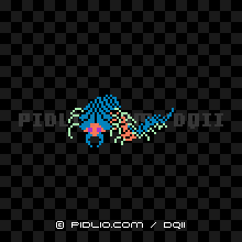 かぶとムカデの画像:FC版ドラクエ2の敵・モンスター図鑑 / ドラクエ2攻略