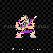 ゴールドオークの画像：FC版ドラクエ2の敵・モンスター図鑑 ／ ドラクエ2攻略