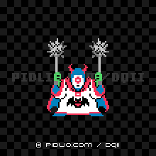 じごくのつかいの画像：FC版ドラクエ2の敵・モンスター図鑑 ／ ドラクエ2攻略