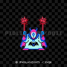 あくましんかんの画像：FC版ドラクエ2の敵・モンスター図鑑 ／ ドラクエ2攻略