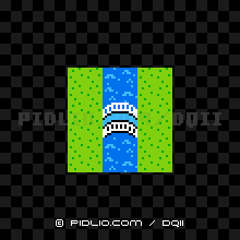 橋：SFC版ドラクエ2の地形 ／ ドラクエ1攻略