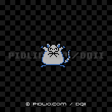 やまねずみの画像:GB版ドラクエ2の敵・モンスター図鑑 / ドラクエ2攻略