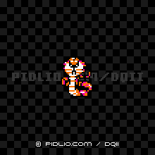 キングコブラの画像:GB版ドラクエ2の敵・モンスター図鑑 / ドラクエ2攻略