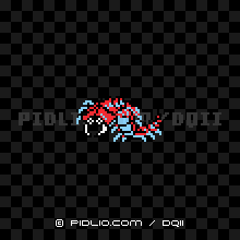 よろいムカデの画像:GB版ドラクエ2の敵・モンスター図鑑 / ドラクエ2攻略