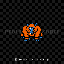 マンドリルの画像:GB版ドラクエ2の敵・モンスター図鑑 / ドラクエ2攻略