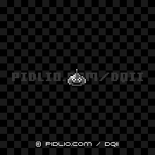 メタルスライムの画像:GB版ドラクエ2の敵・モンスター図鑑 / ドラクエ2攻略