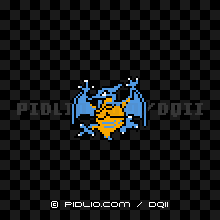 バピラスの画像:GB版ドラクエ2の敵・モンスター図鑑 / ドラクエ2攻略