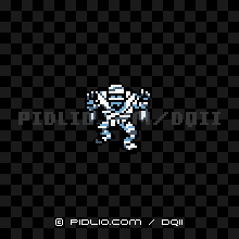 ミイラおとこの画像:GB版ドラクエ2の敵・モンスター図鑑 / ドラクエ2攻略