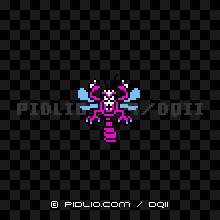 ドラゴンフライの画像:GB版ドラクエ2の敵・モンスター図鑑 / ドラクエ2攻略