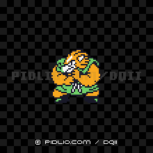 オークの画像:GB版ドラクエ2の敵・モンスター図鑑 / ドラクエ2攻略