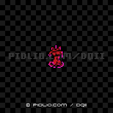 ブラッドハンドの画像:GB版ドラクエ2の敵・モンスター図鑑 / ドラクエ2攻略