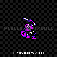 ハーゴンのきしの画像:GB版ドラクエ2の敵・モンスター図鑑 / ドラクエ2攻略