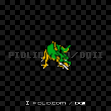 ドラゴンの画像:GB版ドラクエ2の敵・モンスター図鑑 / ドラクエ2攻略