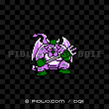 アークデーモンの画像:GB版ドラクエ2の敵・モンスター図鑑 / ドラクエ2攻略