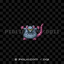 やまねずみの画像：SFC版ドラクエ2の敵・モンスター図鑑 ／ ドラクエ2攻略