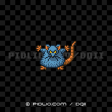 おおねずみの画像：SFC版ドラクエ2の敵・モンスター図鑑 ／ ドラクエ2攻略