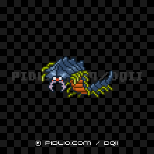 かぶとムカデの画像：SFC版ドラクエ2の敵・モンスター図鑑 ／ ドラクエ2攻略