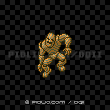 どろにんぎょうの画像：SFC版ドラクエ2の敵・モンスター図鑑 ／ ドラクエ2攻略