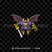 ガーゴイルの画像：SFC版ドラクエ2の敵・モンスター図鑑 ／ ドラクエ2攻略