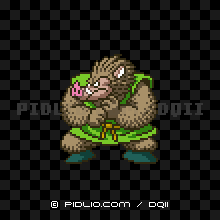 オークの画像：SFC版ドラクエ2の敵・モンスター図鑑 ／ ドラクエ2攻略