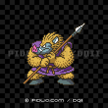 ゴールドオークの画像：SFC版ドラクエ2の敵・モンスター図鑑 ／ ドラクエ2攻略