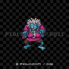 グールの画像：SFC版ドラクエ2の敵・モンスター図鑑 ／ ドラクエ2攻略