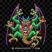 シドーの画像：SFC版ドラクエ2の敵・モンスター図鑑 ／ ドラクエ2攻略