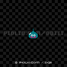 スライムの画像：FC版ドラクエ3の敵・モンスター図鑑 ／ ドラクエ3攻略